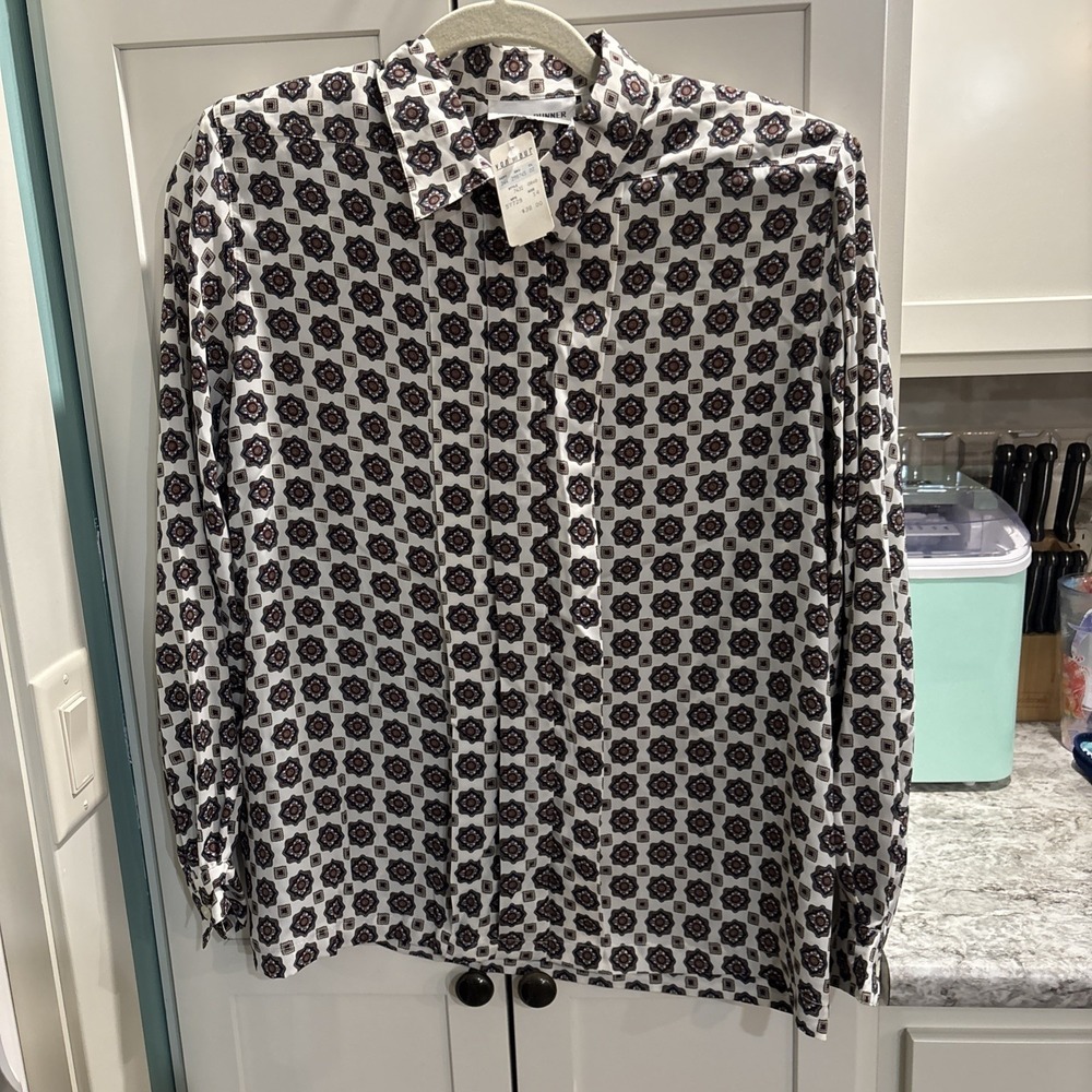 Vintage‎ Alfred Dunner Size 14 Ladies Blouse 100% Polyester New With Tags